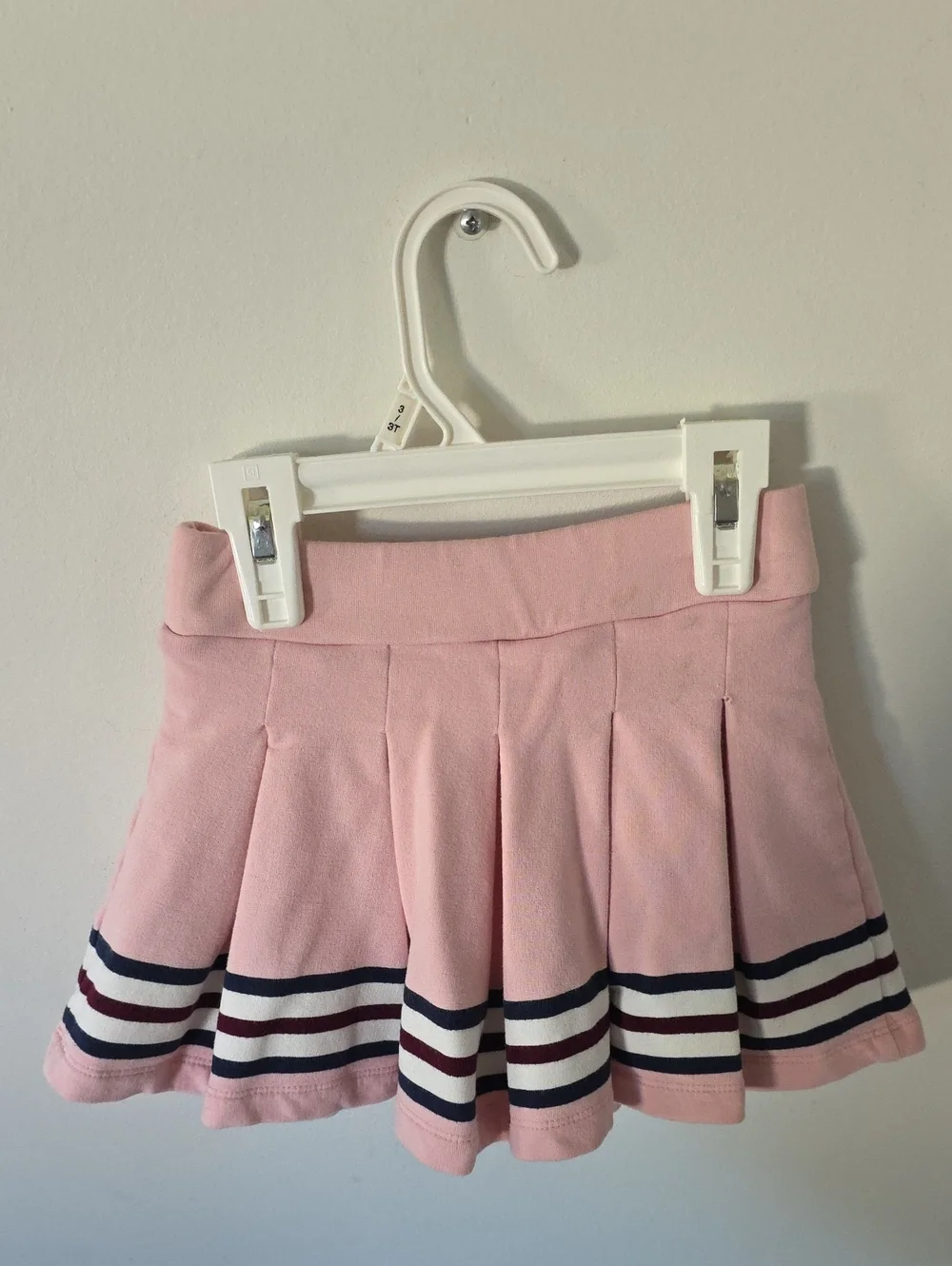 Gymboree Girls Pleated Striped Hem Skort - Campus Cuties, 5T